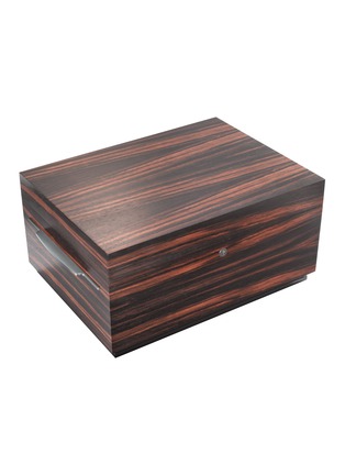 Main View - Click To Enlarge - BUBEN&ZÖRWEG - Connoisseur 200 Humidor Cigar Case – Macassar