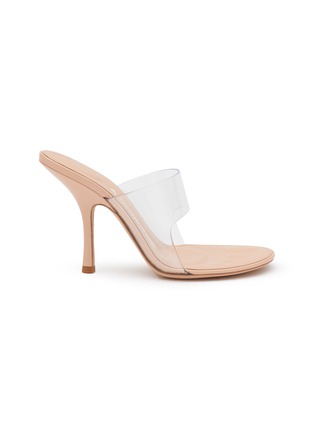 Main View - Click To Enlarge - ALEXANDERWANG - ‘Nudie’ 105 Single Band Heeled Sandals