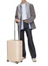 Detail View - Click To Enlarge - JULY - Carry On Trunk — Coastal Blue