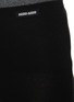  - MIU MIU - Logo Patch Silk Leggings