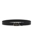 Main View - Click To Enlarge - BALENCIAGA - BB Logo Large Leather Belt