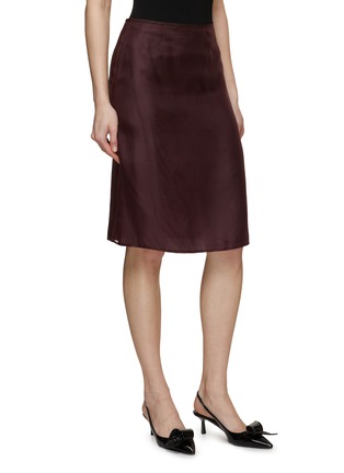 Detail View - Click To Enlarge - PRADA - Hand Studded Fringed Skirt