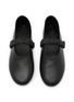 Detail View - Click To Enlarge - PEDDER RED - Blake Scrunchie Band Leather Mary Jane Flats