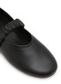 Detail View - Click To Enlarge - PEDDER RED - Blake Scrunchie Band Leather Mary Jane Flats