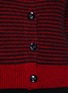  - BARRIE - Tweed Effect Stripe Cardigan