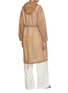 Back View - Click To Enlarge - PESERICO - Hooded Organdy Coat