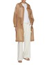 Figure View - Click To Enlarge - PESERICO - Hooded Organdy Coat