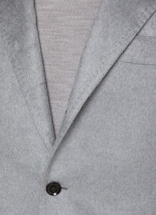  - RING JACKET - Single Breasted Silk Blazer