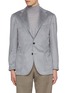 Main View - Click To Enlarge - RING JACKET - Single Breasted Silk Blazer