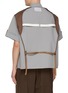 Back View - Click To Enlarge - KOLOR - Short Sleeve Reverse Lining Shirt