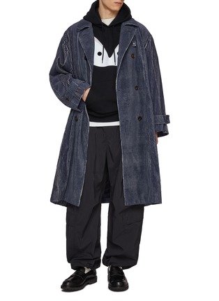 Figure View - Click To Enlarge - BAZ & FRIENDS - Rox Print Cotton Hoodie