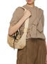 Figure View - Click To Enlarge - LEMAIRE - X FILT Fortune Croissant Net Bag
