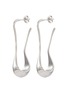 Main View - Click To Enlarge - LEMAIRE - Rhodium Silver Drop Earrings