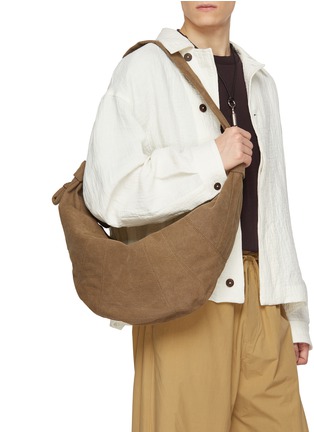 LEMAIRE | XL Croissant Canvas Crossbody Bag