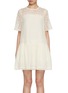 Main View - Click To Enlarge - ULLA JOHNSON - Gabi Embroideed Tulle Mini Dress