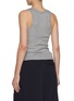 Back View - Click To Enlarge - LOEWE - Anagram Embroidered Silk Tank Top