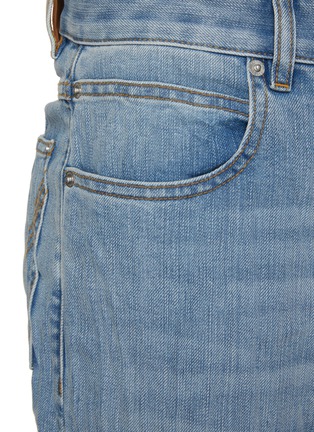  - BOTTEGA VENETA - Light Washed Crushed Effect Straight Leg Jeans