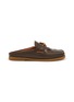 Main View - Click To Enlarge - HEREU - Saler Nautic Leather Mules