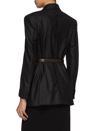 Back View - Click To Enlarge - BETTTER - Truman Hourglass Wool Blend Blazer