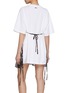 Back View - Click To Enlarge - BONBOM - Dress Attached Cotton T-shirt Dress