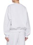 Back View - Click To Enlarge - MARDI MERCREDI - Graphic Cotton Sweatshirt