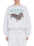 Main View - Click To Enlarge - MARDI MERCREDI - Graphic Cotton Sweatshirt