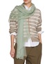 Figure View - Click To Enlarge - LANE'S - The New H Superfine Cashmere Shawl