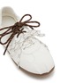 Detail View - Click To Enlarge - PEDDER RED - Patty Satin Suede Women's Sneakers