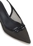 Detail View - Click To Enlarge - PEDDER RED - Lily 50 Mesh Slingback Pumps